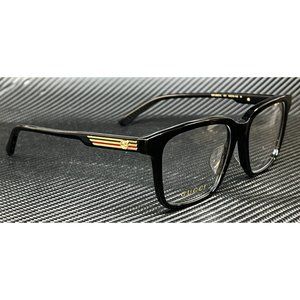 Gucci Black Men's 54mm Eyeglasses